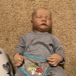 A newborn doll